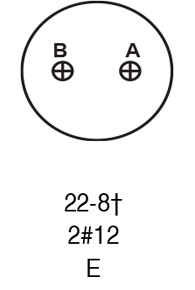 97-3100A-22-8S insert arrangement.