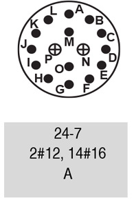 97-3102A24-7S insert arrangement.