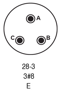 97-3101A28-3S insert arrangement.