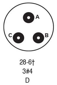 97-28-6P insert arrangement.